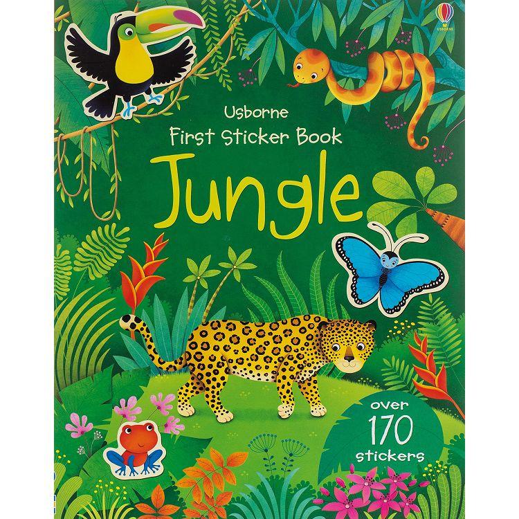 First Sticker Book Jungle PChome 24h書店