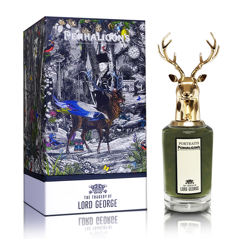 【美品】PENHALIGON'S Portraits Teddy 香水 Penhaligon's Men's Portraits Terrible Teddy EDP Spray 2.5 oz