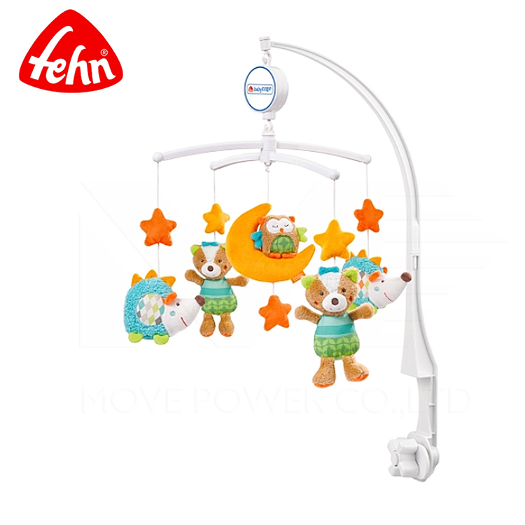 baby FEHN 芬恩 - 沉睡森林月亮動物布偶音樂鈴