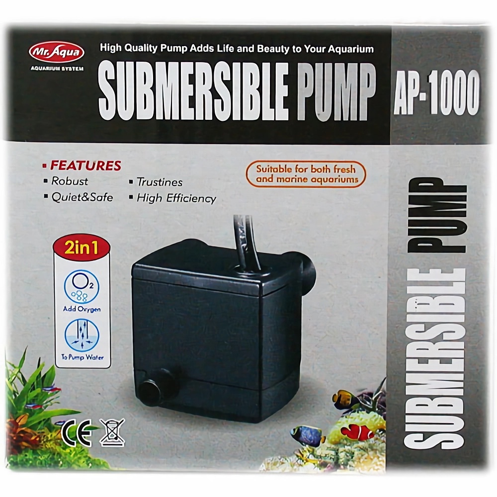【水族先生】Mr.Aqua節能靜音型AP-600沉水馬達（小型缸適用 