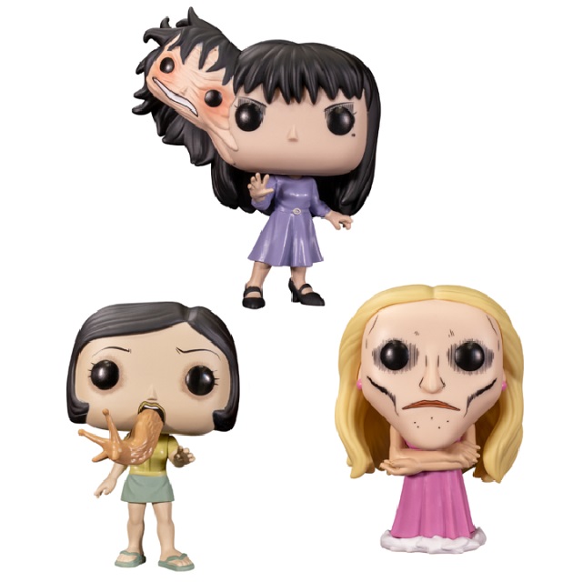 Funko Pop 動畫伊藤潤二系列經典角色共3款可選 Pchome 24h購物