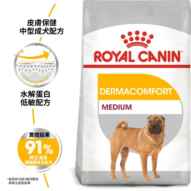 ROYAL CANIN法國皇家-皮膚保健中型成犬 DMM 3KG