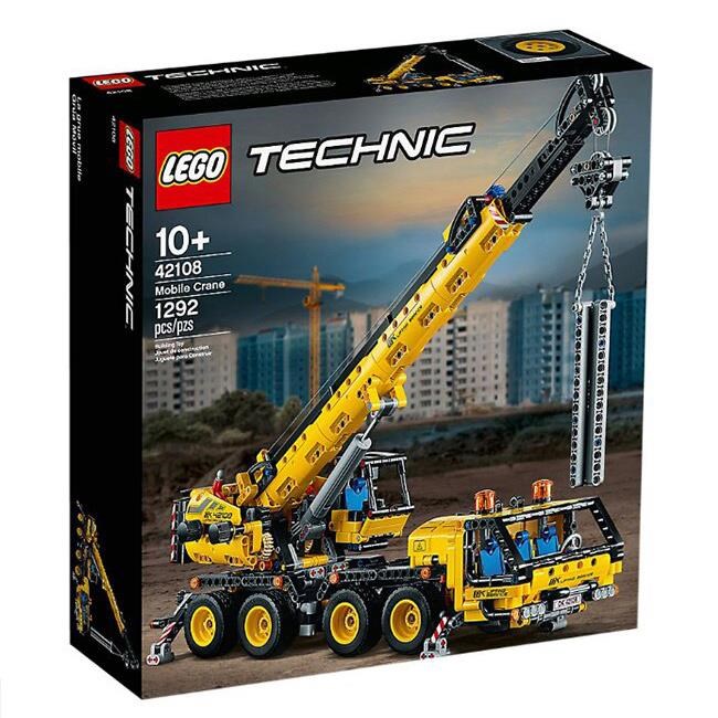 【南紡購物中心】 【LEGO 樂高積木】科技 Technic 系列 - 移動式起重機 42108