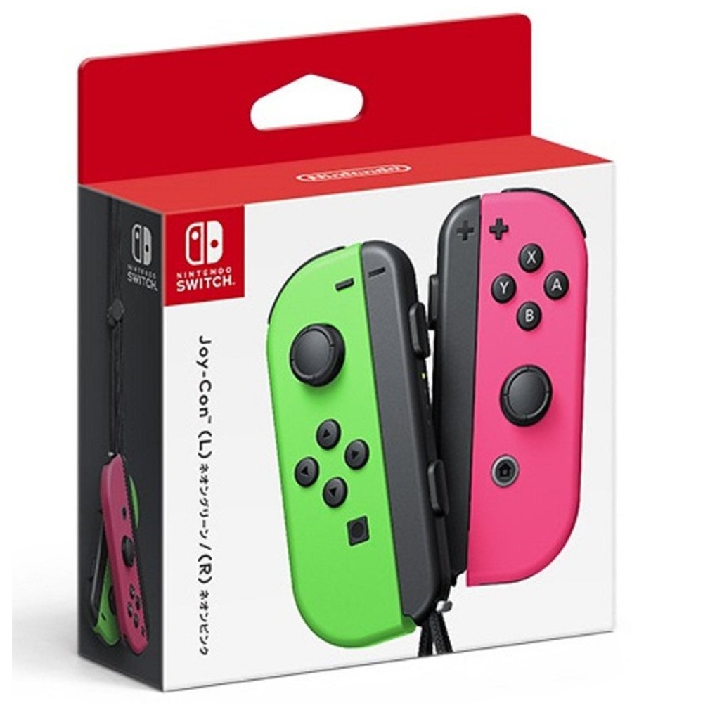 中古 良品】新型 任天堂 Nintendo Switch Joy-Con[L] ネオンブルー/[R