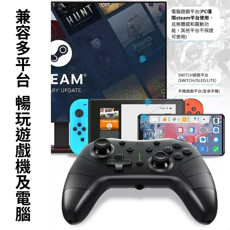 HUNTRY UPDATEPIRATESOUTLAWS 電腦遊戲平台(PC僅steam平台使用,且無體感和震動功能,其他平台不保證可使用)SWITCH遊戲平台(SWITCH/OLED/LITE)手機遊戲平台(安卓手機)