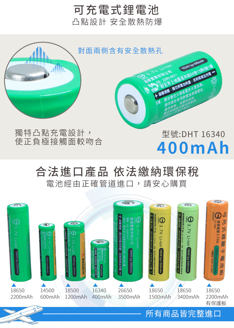 超歓迎 充電電池 2 3単4形 3aaa 400mAh ニッケル水素電池 500回以上使用可能 6本 www.ansom.net