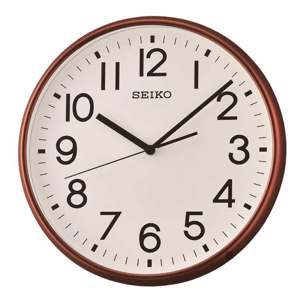 SEIKO 精工夜光面盤指針時鐘掛鐘QXA616B - PChome 24h購物