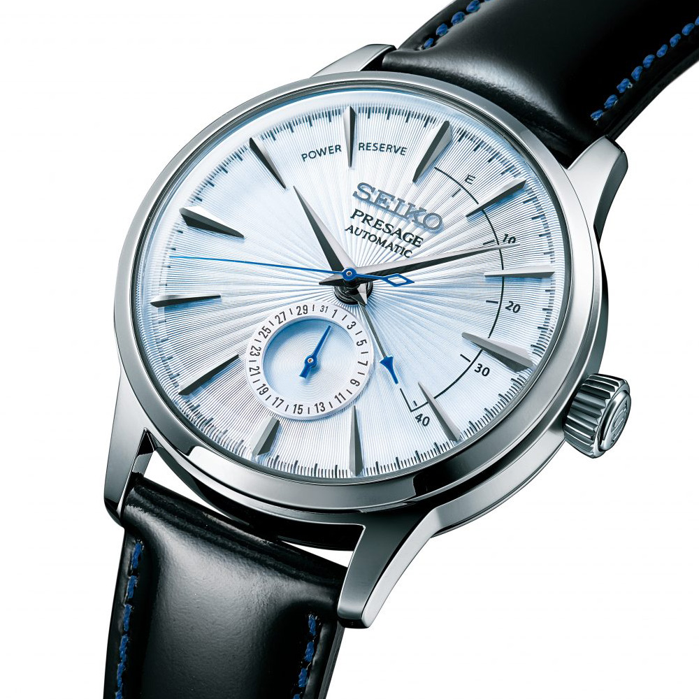 SEIKO Presage 調酒師中央動力儲存顯示機械錶(4R57-00E0B/SSA343J1) - PChome 24h購物