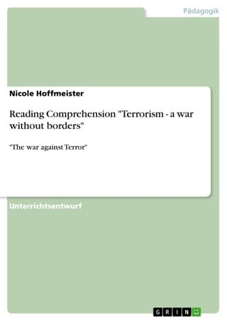 Reading Comprehension 'Terrorism - a war without borders'(Kobo/電子書)
