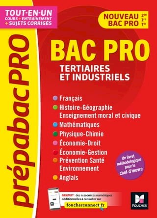 PrépabacPro - Bac Pro Tertiaires et industriels - Matières générales - Révision et entraînement(Kobo/電子書)