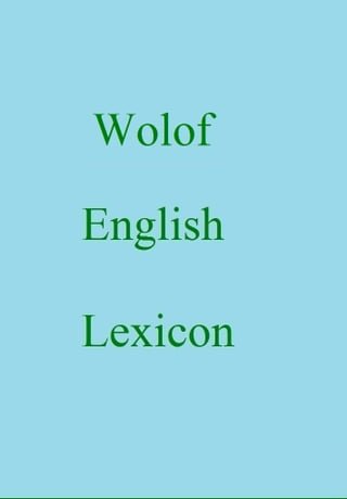Wolof English Lexicon(Kobo/電子書)