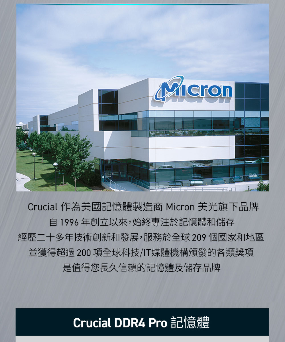 Micron Crucial PRO 美光 DDR4 3200 64GB(32GBx2) 桌上型超頻記憶體(CP2K32G4DFRA32A ...