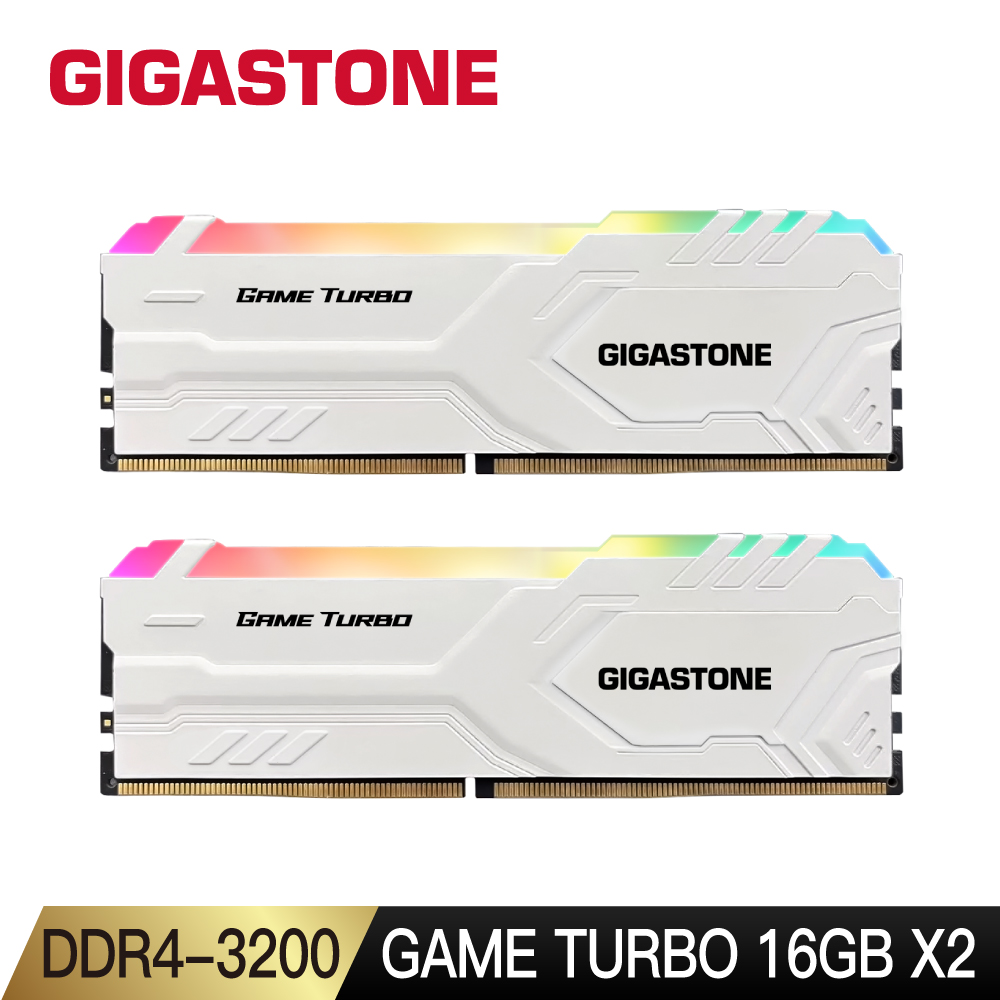 Gigastone 立達DDR4 3200 32GB(16GBx2) 桌上型記憶體-超頻高速傳輸