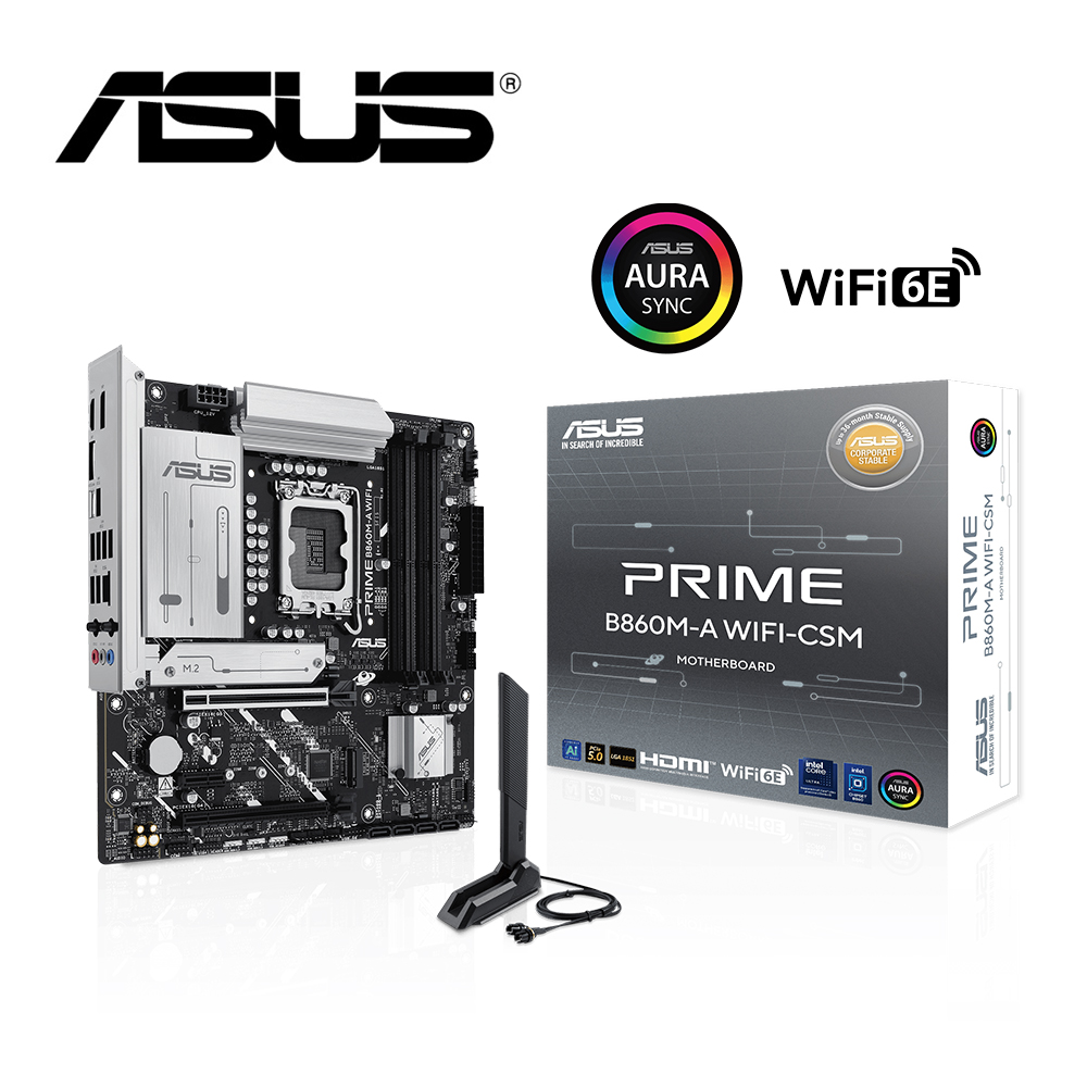 ASUS ROG 華碩PRIME B860M-A-CSM 主機板- PChome 24h購物