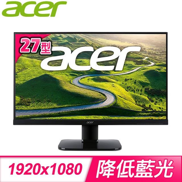 【南紡購物中心】 ACER 宏碁 KA270H D 27型 窄邊框護眼螢幕