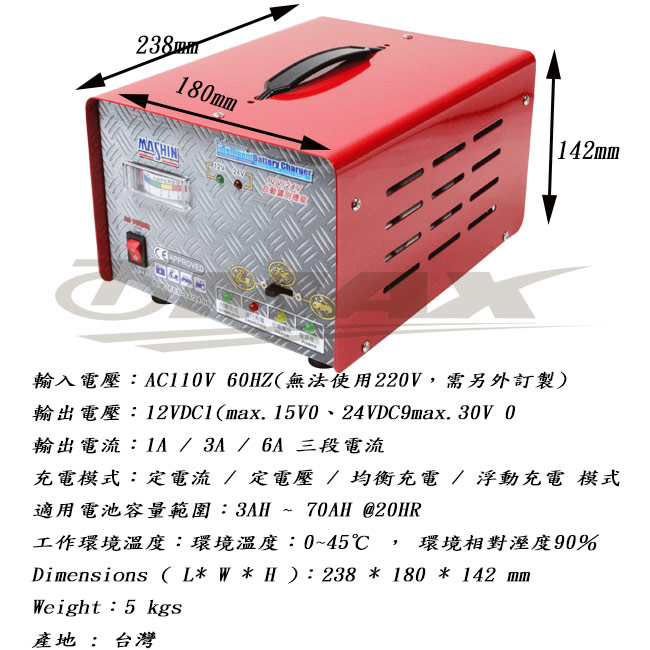 Аккумулятор omax 12v