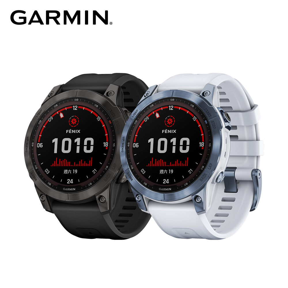 GARMIN Fenix 7 Solar 進階複合式運動GPS腕錶- PChome 24h購物