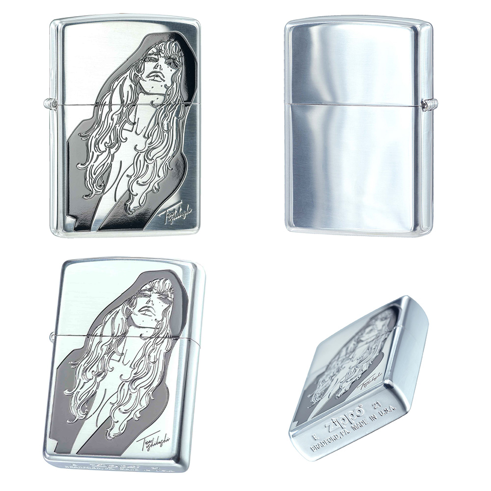 ZIPPO Tika ishibashi Rina 地下石橋-莉娜防風打火機- PChome 24h購物