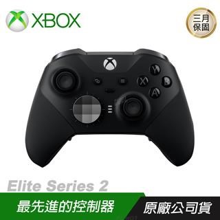 【南紡購物中心】 Microsoft微軟 ► Xbox One Elite Series 2 無線控制器 菁英版 手把 搖桿 黑色