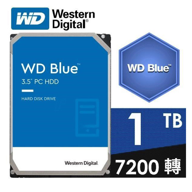 WD【藍標】(WD10EZEX) 1TB - PChome 24h購物