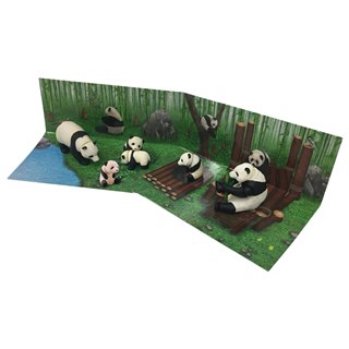 TOMICA 熊貓家族禮盒組 AN39995 多美動物園