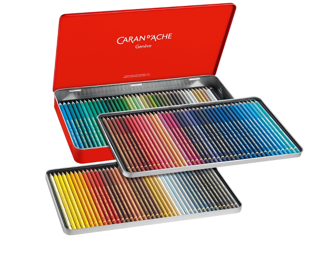 18％OFF】【18％OFF】CARAN D'ACHE SUPRACOLORsoft 水彩色鉛筆 120本